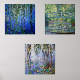 Claude Monet - Water Lilies Masterpieces Selection