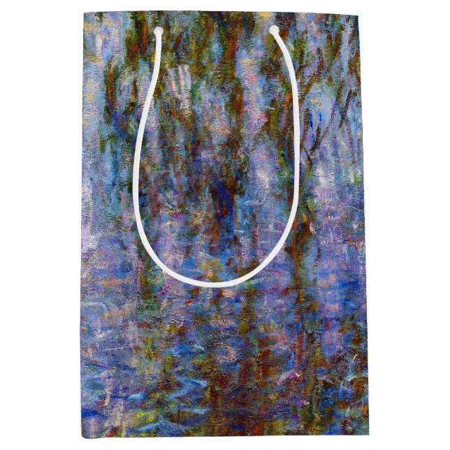 Claude Monet - Water Lilies Medium Gift Bag (Front)