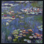 Claude Monet Water Lilies Napkin<br><div class="desc">Claude Monet Water Lilies</div>