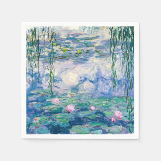 CLAUDE MONET - Water lilies Napkin