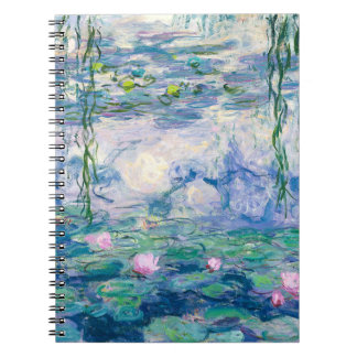 CLAUDE MONET - Water lilies Notebook