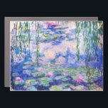 Claude Monet - Water Lilies / Nympheas 1919 Car Magnet<br><div class="desc">Water Lilies / Nympheas (W.1852) - Claude Monet,  Oil on Canvas,  1916-1919</div>