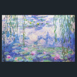 Claude Monet - Water Lilies / Nympheas 1919 Fabric<br><div class="desc">Water Lilies / Nympheas (W.1852) - Claude Monet,  Oil on Canvas,  1916-1919</div>