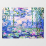 Claude Monet - Water Lilies / Nympheas 1919 Floor Decals<br><div class="desc">Water Lilies / Nympheas (W.1852) - Claude Monet,  Oil on Canvas,  1916-1919</div>