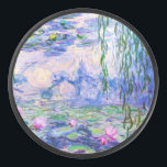 Claude Monet - Water Lilies / Nympheas 1919 Hockey Puck<br><div class="desc">Water Lilies / Nympheas (W.1852) - Claude Monet,  Oil on Canvas,  1916-1919</div>