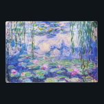 Claude Monet - Water Lilies / Nympheas 1919 Laminated Place Mat<br><div class="desc">Water Lilies / Nympheas (W.1852) - Claude Monet,  Oil on Canvas,  1916-1919</div>