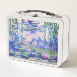 Claude Monet - Water Lilies / Nympheas 1919 Metal Lunch Box<br><div class="desc">Water Lilies / Nympheas (W.1852) - Claude Monet,  Oil on Canvas,  1916-1919</div>