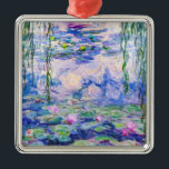 Claude Monet - Water Lilies / Nympheas 1919 Metal Tree Decoration<br><div class="desc">Water Lilies / Nympheas (W.1852) - Claude Monet,  Oil on Canvas,  1916-1919</div>
