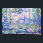 Claude Monet - Water Lilies / Nympheas 1919 Pillowcase<br><div class="desc">Water Lilies / Nympheas (W.1852) - Claude Monet,  Oil on Canvas,  1916-1919</div>