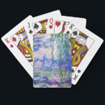 Claude Monet - Water Lilies / Nympheas 1919 Playing Cards<br><div class="desc">Water Lilies / Nympheas (W.1852) - Claude Monet,  Oil on Canvas,  1916-1919</div>