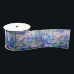 Claude Monet - Water Lilies / Nympheas 1919 Satin Ribbon<br><div class="desc">Water Lilies / Nympheas (W.1852) - Claude Monet,  Oil on Canvas,  1916-1919</div>