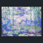 Claude Monet - Water Lilies / Nympheas 1919 Tablecloth<br><div class="desc">Water Lilies / Nympheas (W.1852) - Claude Monet,  Oil on Canvas,  1916-1919</div>