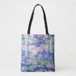 Claude Monet - Water Lilies / Nympheas 1919 Tote Bag<br><div class="desc">Water Lilies / Nympheas (W.1852) - Claude Monet,  Oil on Canvas,  1916-1919</div>