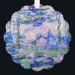Claude Monet - Water Lilies / Nympheas 1919 Tree Decoration Card<br><div class="desc">Water Lilies / Nympheas (W.1852) - Claude Monet,  Oil on Canvas,  1916-1919</div>