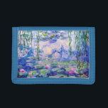 Claude Monet - Water Lilies / Nympheas 1919 Trifold Wallet<br><div class="desc">Water Lilies / Nympheas (W.1852) - Claude Monet,  Oil on Canvas,  1916-1919</div>