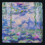 Claude Monet - Water Lilies / Nympheas 1919 Trivet<br><div class="desc">Water Lilies / Nympheas (W.1852) - Claude Monet,  Oil on Canvas,  1916-1919</div>