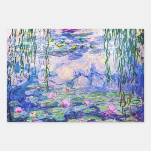 Claude Monet - Water Lilies / Nympheas 1919 Wrapping Paper Sheet