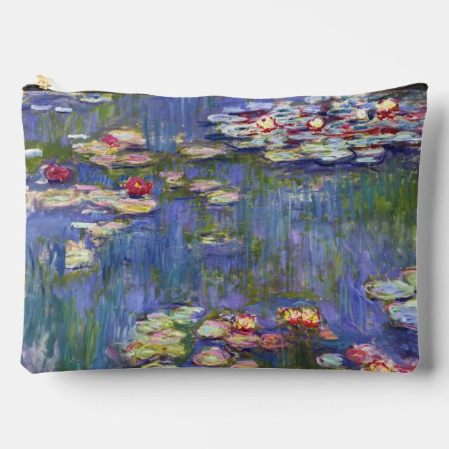 Claude Monet - Water Lilies / Nympheas Accessory Pouch (Front)