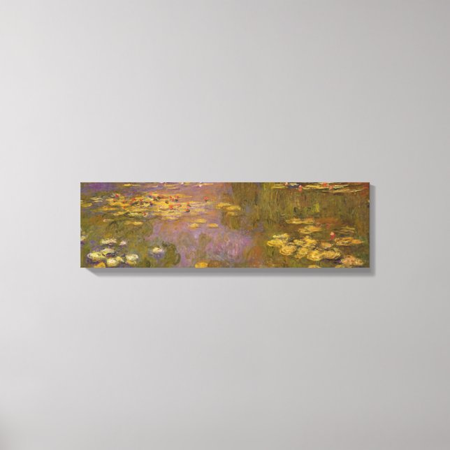 Claude Monet | Water Lilies Nympheas Canvas Print (Front)