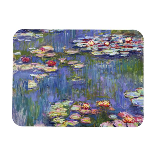 Claude Monet - Water Lilies / Nympheas Magnet (Horizontal)