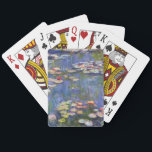 Claude Monet - Water Lilies / Nympheas Playing Cards<br><div class="desc">Water Lilies / Nympheas - Claude Monet,  1916</div>
