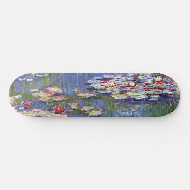 Claude Monet - Water Lilies / Nympheas Skateboard (Horz)