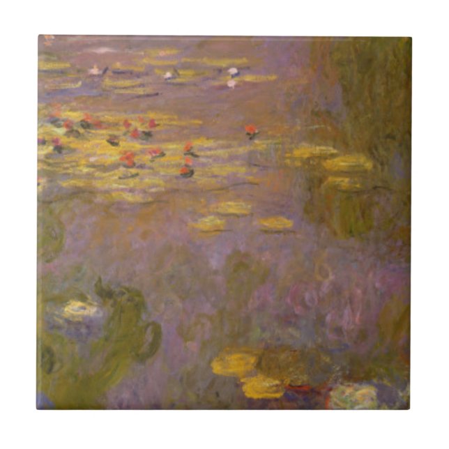Claude Monet | Water Lilies Nympheas Tile (Front)