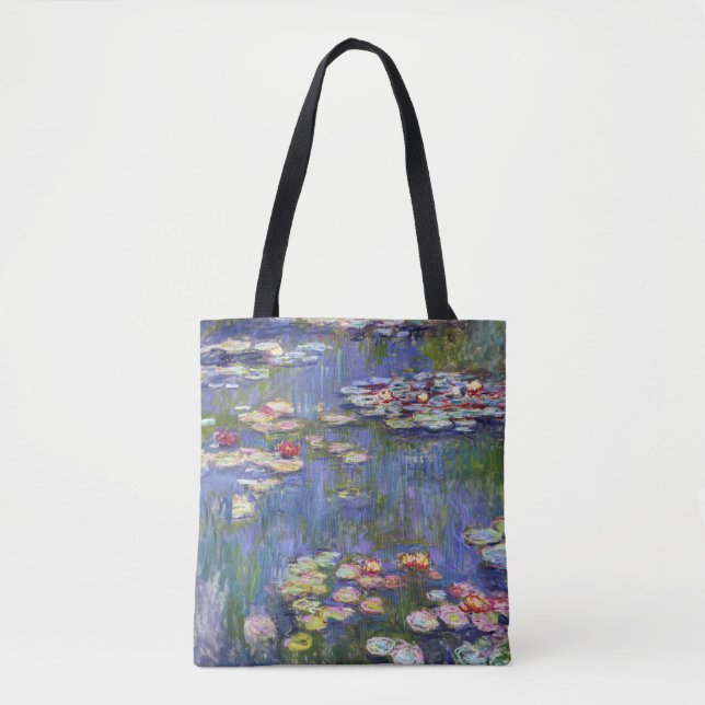 Claude Monet - Water Lilies / Nympheas Tote Bag (Front)
