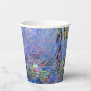 Claude Monet - Water Lilies Paper Cups