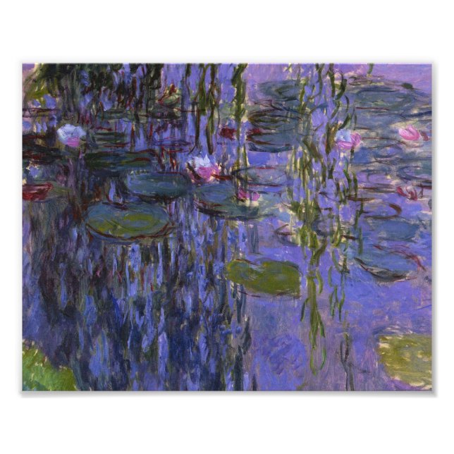 Claude Monet - Water Lilies Photo Print (Front)
