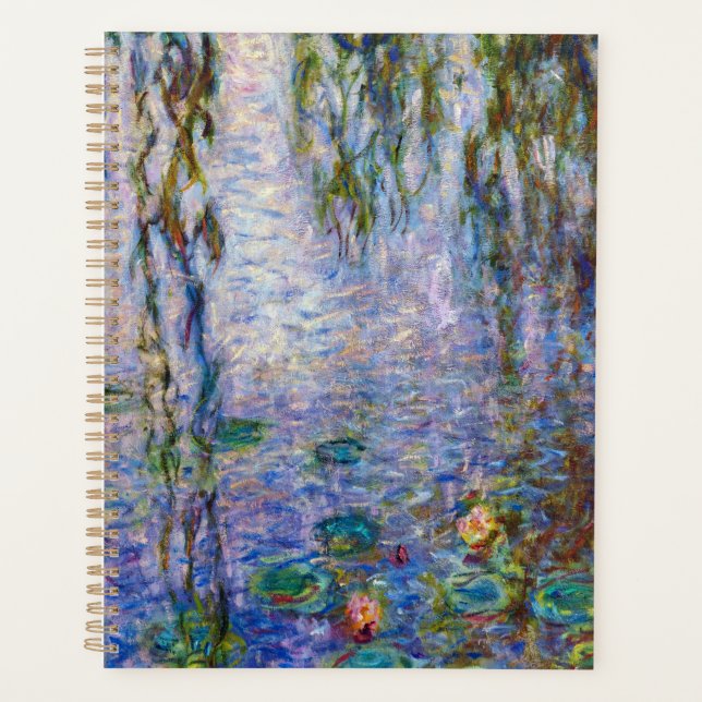 Claude Monet - Water Lilies Planner (Front)