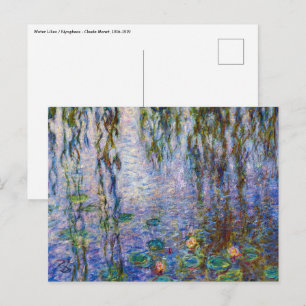 Claude Monet - Water Lilies Postcard
