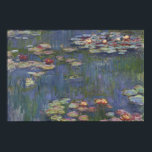 Claude Monet - Water Lilies Poster<br><div class="desc">Water Lilies by Claude Monet, 1916. Claude Monet was a founder of French Impressionist painting, and the most consistent and prolific practitioner of the movement's philosophy of expressing one's perceptions before nature, especially as applied to plein-air landscape painting. The term "Impressionism" is derived from the title of his painting Impression,...</div>