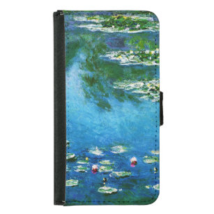 Claude Monet-Water-Lilies Samsung Galaxy S5 Wallet Case