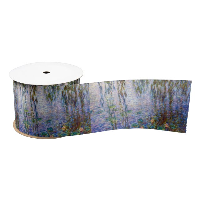 Claude Monet - Water Lilies Satin Ribbon (Spool)