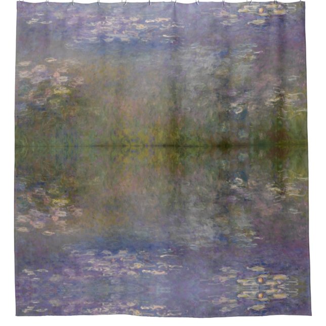 Claude Monet - Water Lilies Shower Curtain (Front)