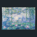 CLAUDE MONET - Water lilies Tea Towel<br><div class="desc">CLAUDE MONET - Water lilies
Oil on canvas; reproduction</div>