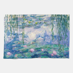 CLAUDE MONET - Water lilies Tea Towel