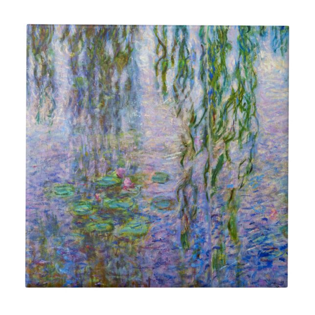 Claude Monet - Water Lilies Tile (Front)