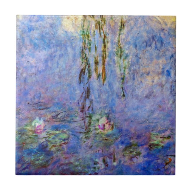 Claude Monet - Water Lilies Tile (Front)