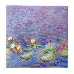 Claude Monet - Water Lilies Tile<br><div class="desc">Water Lilies / Nympheas by Claude Monet in 1916-1919</div>