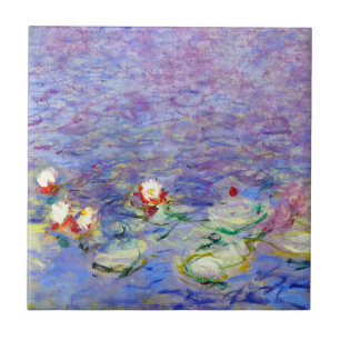 Claude Monet - Water Lilies Tile