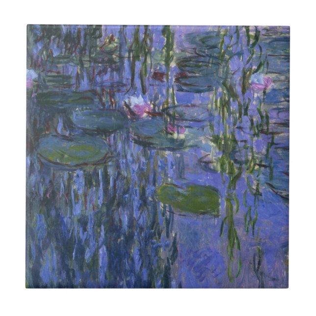 Claude Monet - Water Lilies Tile (Front)