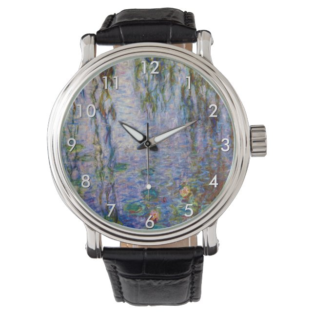 Claude Monet - Water Lilies Watch (Front)