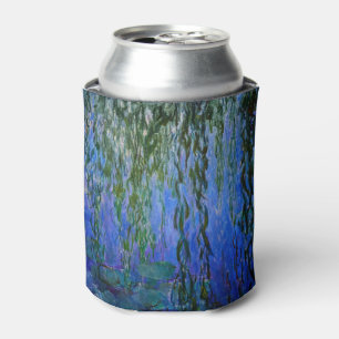 Claude Monet - Water Lilies with weeping willow Can Cooler