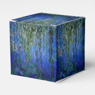 Claude Monet - Water Lilies with weeping willow Favour Box