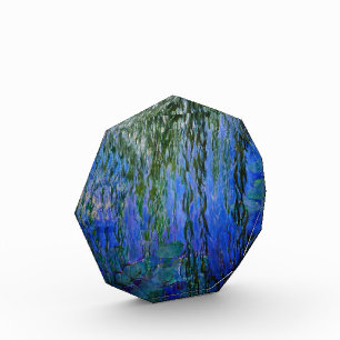 Claude Monet - Water Lilies with weeping willow Photo Block