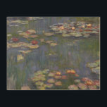Claude Monet - Water Lilies Wood Wall Art<br><div class="desc">Water Lilies by Claude Monet, 1916. Claude Monet was a founder of French Impressionist painting, and the most consistent and prolific practitioner of the movement's philosophy of expressing one's perceptions before nature, especially as applied to plein-air landscape painting. The term "Impressionism" is derived from the title of his painting Impression,...</div>