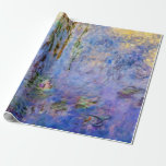Claude Monet - Water Lilies Wrapping Paper<br><div class="desc">Water Lilies / Nympheas by Claude Monet in 1916-1919</div>