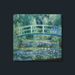 Claude Monet Water-Liliy Pond - Japanese bridge Canvas Print<br><div class="desc">Claude Monet - Water Lilies and Japanese Bridge (Google Art Project),  1899. Filter: No.</div>